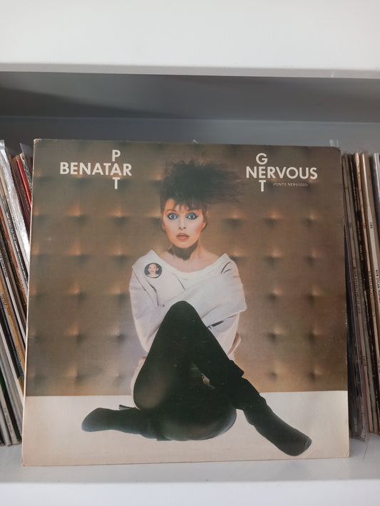 Pat Benatar - Get Nervous / Ponte Nervioso (LP, Album, Promo)
