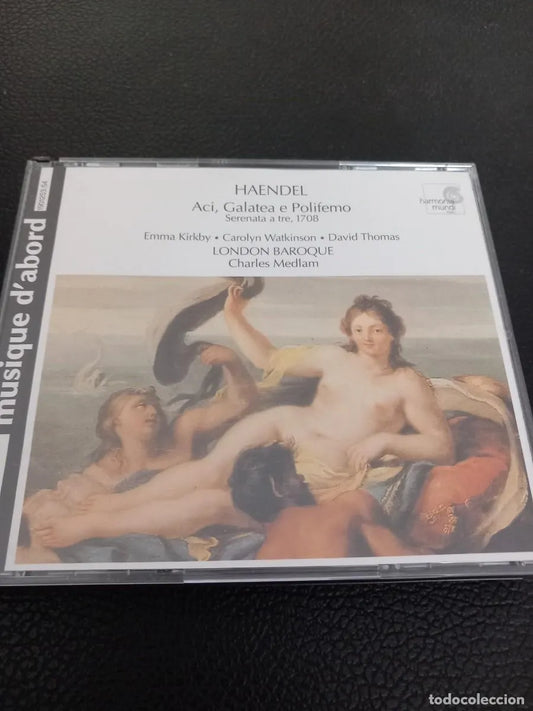 Handel* – Emma Kirkby, Carolyn Watkinson, David Thomas (9), London Baroque, Charles Medlam - Aci, Galatea E Polifemo (Serenata A Tre, 1708) (2xCD, Album, RE)