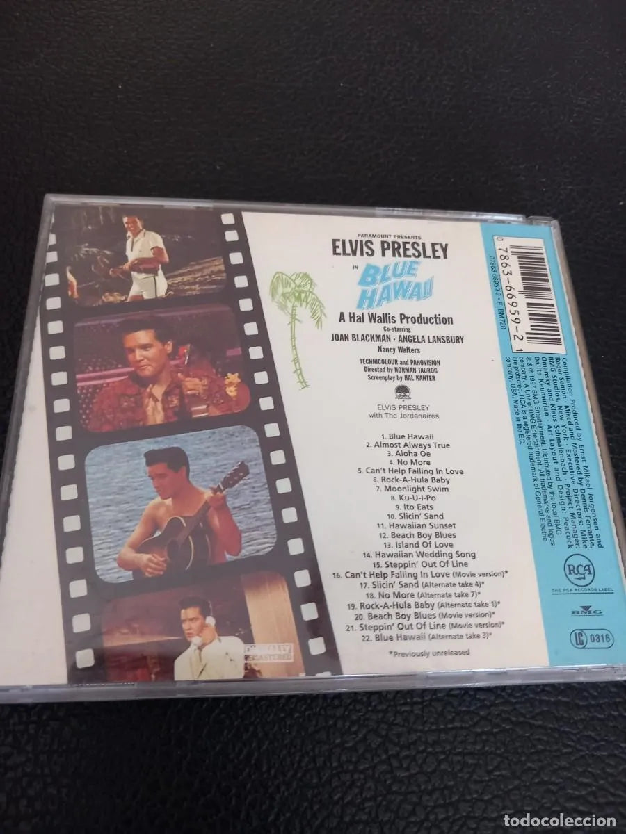 Elvis Presley - Blue Hawaii (CD, Album, RE, RM)