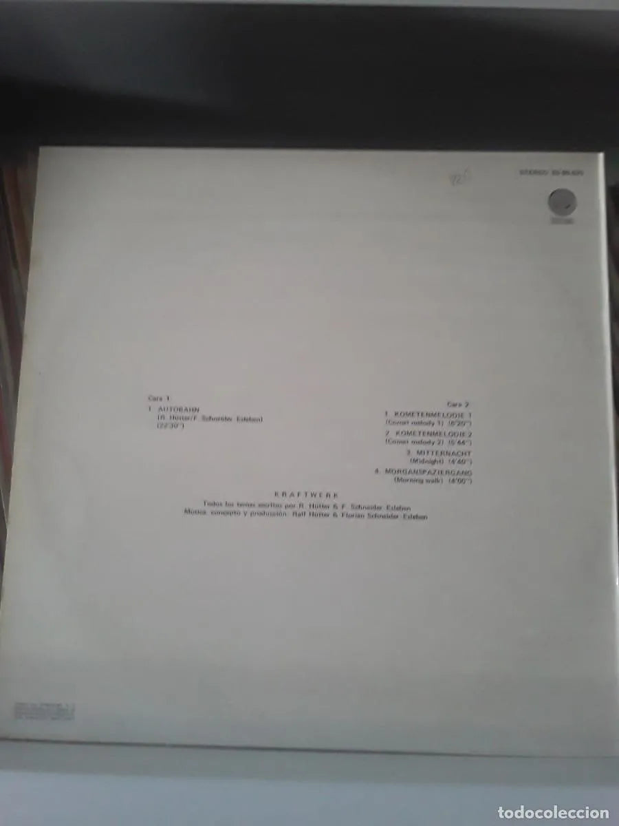 Kraftwerk - Autobahn (LP, Album, RE, RP)