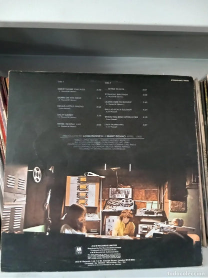 Leon Russell & Marc Benno, The Asylum Choir* - Asylum Choir II (LP, Album)